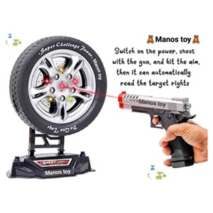 تفنگ اسباب بازی لیزری سیبل دار مدل sharp shooter_اسباب بازی