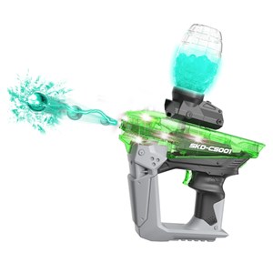 تفنگ اسباب بازی شارژی رگباری تیر ژله ای و شبرنگ مدل SKD CS001S_اسباب بازی