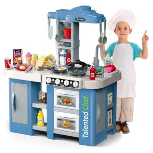 ست اسباب بازی آشپزخانه سایز بزرگ موزیکال و چراغدار 72 قطعه مدل 126_922 Talented Chef_اسباب بازی