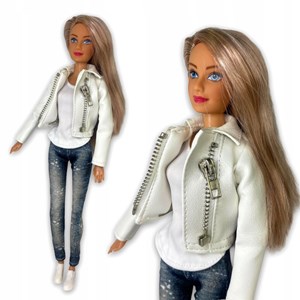 عروسک باربی دفا لوسی موتور سوار با کلاه کاسکت قرمز مدل Defa Lucy Doll 8459_اسباب بازی