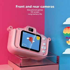 دوربین عکاسی و فیلمبرداری دیجیتال کودک طرح یونیکورن صورتی_اسباب بازی