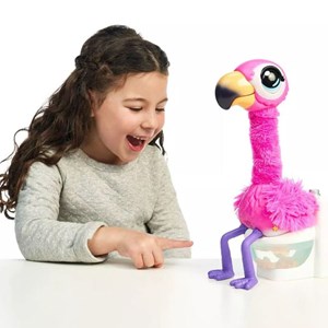 عروسک رباتیک فلامینگو دستشویی داره! Little Live Gotta Go Flamingo_اسباب بازی