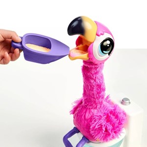 عروسک رباتیک فلامینگو دستشویی داره! Little Live Gotta Go Flamingo_اسباب بازی