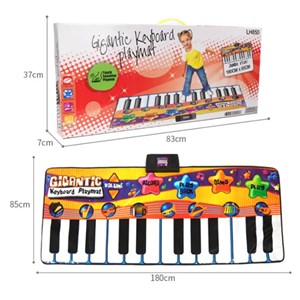 ارگ بزرگ سفره ای کودک 24 کلید مدل Musical Piano Keyboard Touch Playmat_اسباب بازی