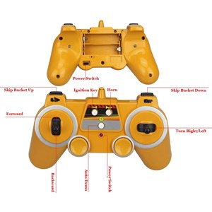 ماشین کنترلی کامیون مرسدس بنز دبل ایگل 1:20 Mercedes-Benz Arocs Dump Truck_اسباب بازی