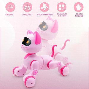 ربات اسباب بازی کنترلی گربه مدل HAPPY KITTEN_اسباب بازی