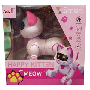 ربات اسباب بازی کنترلی گربه مدل HAPPY KITTEN_اسباب بازی