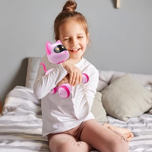 ربات اسباب بازی کنترلی گربه مدل HAPPY KITTEN_اسباب بازی