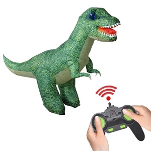 ربات اسباب بازی کنترلی دایناسور بادی به ارتفاع 130 سانتیمتر Inflatable Electric Remote Control Dinosaur_اسباب بازی