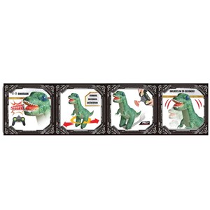 ربات اسباب بازی کنترلی دایناسور بادی به ارتفاع 130 سانتیمتر Inflatable Electric Remote Control Dinosaur_اسباب بازی