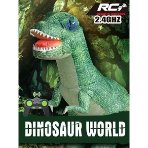 ربات اسباب بازی کنترلی دایناسور بادی به ارتفاع 130 سانتیمتر Inflatable Electric Remote Control Dinosaur_اسباب بازی