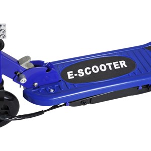 اسکوتر برقی تاشو 120 واتی با ارتفاع قابل تنظیم رنگ آبی مدل HOMCOM E Scooter_اسباب بازی