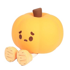 چراغ خواب سیلیکونی شارژی طرح کدو تنبل_اسباب بازی