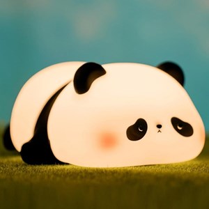 چراغ خواب سیلیکونی شارژی طرح پاندا خوابالو_اسباب بازی