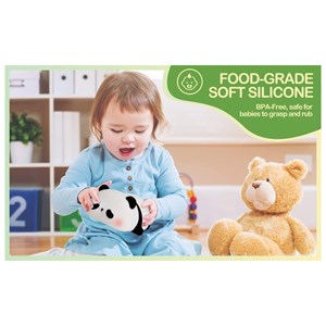 چراغ خواب سیلیکونی شارژی طرح پاندا خوابالو_اسباب بازی