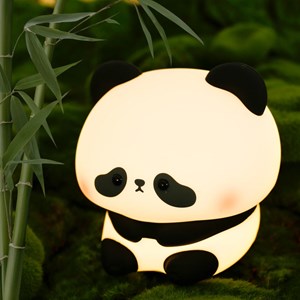 چراغ خواب سیلیکونی شارژی طرح پاندا خجالتی_اسباب بازی