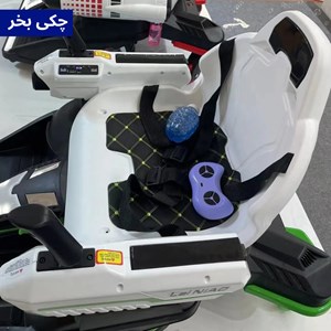 ماشین شارژی کارتینگ کنترلی 360 درجه با قابلیت پرتاب تیر ژله ای رنگ قرمز_اسباب بازی