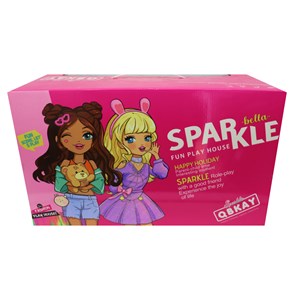 اسباب بازی ماشین بستنی فروشی به همراه باربی و وسایل_اسباب بازی