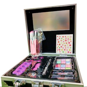 اسباب بازی ست لوازم آرایش و میکاپ چمدانی کودک طرح ال او ال_اسباب بازی