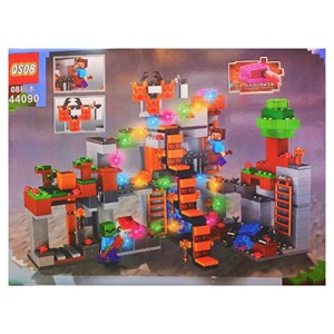 لگو ماینکرافت خانه درختی چراغدار 650 قطعه مدل Minecraft QS08 44090_اسباب بازی