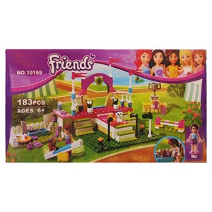 لگو فرندز نمایش سگ هارت لیک 183 قطعه مدل 10159 friends_اسباب بازی