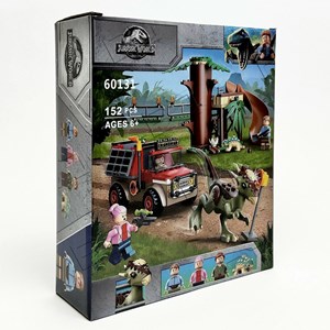 لگو پارک ژوراسیک دایناسور 152 قطعه مدل Dinosaur World 60131_اسباب بازی