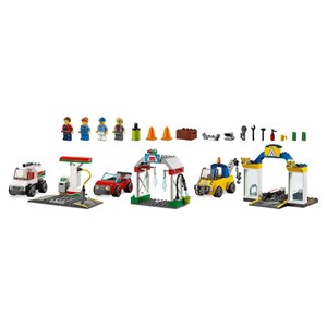 لگو سیتی ایستگاه خدمات خودرو 258 قطعه مدل CITIES 11391_اسباب بازی