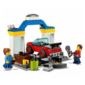 لگو سیتی ایستگاه خدمات خودرو 258 قطعه مدل CITIES 11391_اسباب بازی