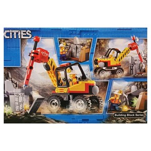 لگو سیتی ماشین معدن 132 قطعه مدل CITIES 10874_اسباب بازی