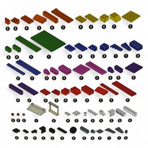 لگو کلاسیک ماشین سازی 202 قطعه مدل BT_اسباب بازی