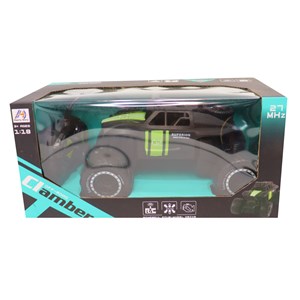 ماشین کنترلی آفرود مقیاس 1:18 رنگ سبز_اسباب بازی