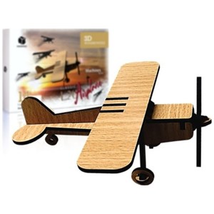 پازل سه بعدی چوبی 14 تکه Pershang Wooden L20 Airplane 3D Puzzle_اسباب بازی 