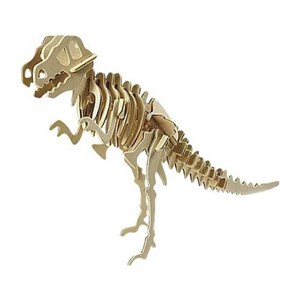 پازل سه بعدی چوبی 33 تکه Pershang Wooden T.Rex 3D Puzzle_اسباب بازی 