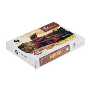  پازل سه بعدی چوبی 45 تکه Pershang Wooden Miner 3D Puzzle_ اسباب بازی 