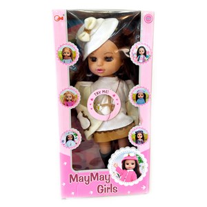عروسک موزیکال دخترانه قد 36 سانت MAY MAY GIRL_اسباب بازی 