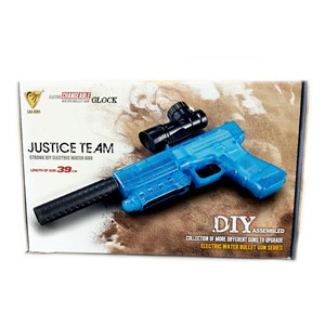 تفنگ اسباب بازی شارژی تیر ژله ای مدل Justice Team_اسباب بازی