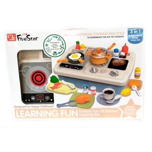 ست اسباب بازی آشپزخانه سرامیکی مدل learning fun