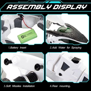ربات اسباب بازی کنترلی شارژی دایناسور بالدار Robot Dinosaur Toys