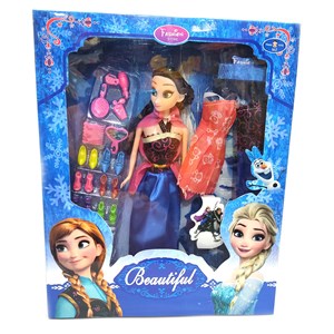 ست عروسک فروزن آنا همراه با وسایل Disney Frozen ANNA_اسباب بازی