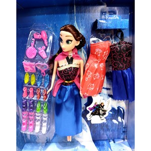 ست عروسک فروزن آنا همراه با وسایل Disney Frozen ANNA_اسباب بازی