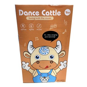 عروسک گاو رقصنده و موزیکال باتری خور DANCE CATTLE TOY_اسباب بازی