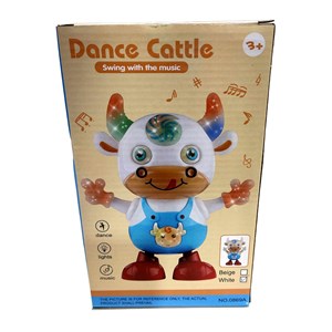 عروسک گاو رقصنده و موزیکال باتری خور DANCE CATTLE TOY_اسباب بازی