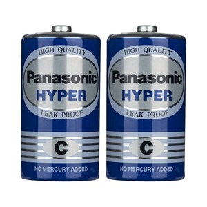 باتری قلمی متوسط بسته دو عددی پاناسونیک مدل HYPER C