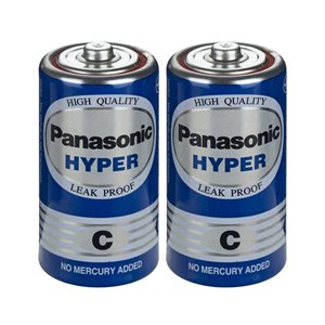 باتری قلمی متوسط بسته دو عددی پاناسونیک مدل HYPER C
