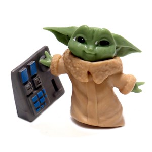 اکشن فیگور بیبی یودا گروگو جنگ ستارگان 7 سانتی Baby Yoda Star Wars ACTION FIGURE