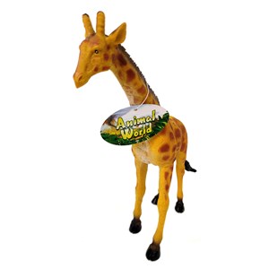 فیگور زرافه اسباب بازی پلاستیکی توپر ANIMAL WORLD_اسباب بازی