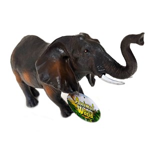فیگور فیل اسباب بازی پلاستیکی توپر ANIMAL WORLD _اسباب بازی