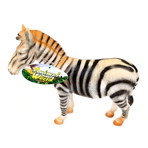 اکشن فیگور گورخر اسباب بازی پلاستیکی توپر ANIMAL WORLD_اسباب بازی