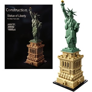 لگو کریتور مجسمه آزادی 1685 قطعه مدل Statue of Liberty 20042_اسباب بازی