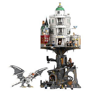 لگو هری پاتر گرین گاتز بانک جادوگران 4803 قطعه مدل HARRY POTTER 88025_اسباب بازی